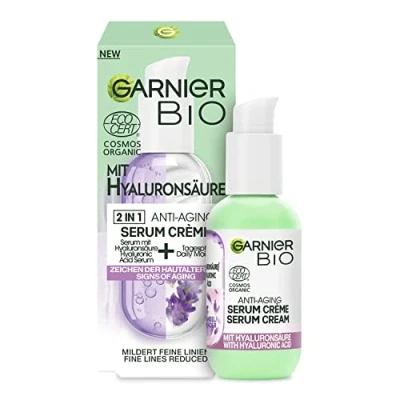 Abbildung von Garnier Organic Lavendar Antiaging Serum CRÈME Serum, Damen, Größe: 50 ml,