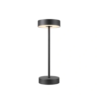Abbildung von SLV LED Akkulampe Vinolina, schwarz, CCT, Alu, Höhe 32,3 cm