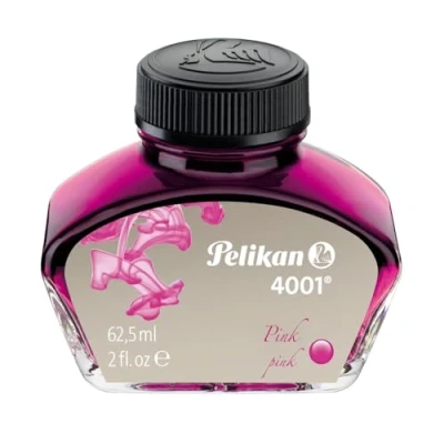 Abbildung von Pelikan Tintenglas Tinte 4001 Pink 62,5 ml, 1 Glas