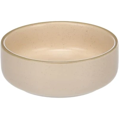 Abbildung von hundenapf Keramik kleine Hunde 350ml pflegeleicht &amp; robust rund beige Flamingo