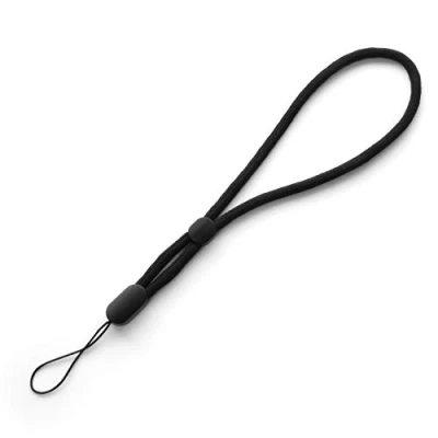 Abbildung von trage.band® Robustes verstellbares kurzes Handgelenk Trageband, schwarz