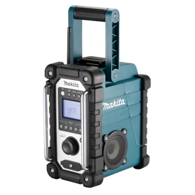 Abbildung von Makita DMR112 Akku Baustellenradio 7,2 V 18 mit DAB+ und Bluetooth (ohne Akku, ohne Ladegerät), türkis