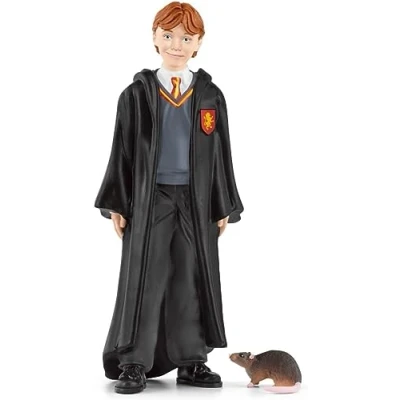 Abbildung von schleich 42634 Ron Weasley &amp; Krätze, ab 6 Jahren, Harry Potter Spielfigur, 4 x 2 10 cm