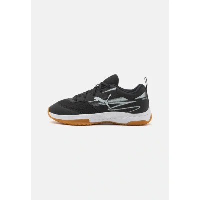 Abbildung von Puma Varion II JR Unisex Handballschuh für Kinder, Größe: 34, Black/cool light gray Schuhe