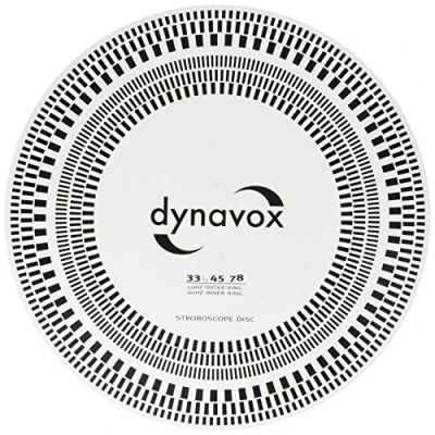 Abbildung von DynaVox Tonabnehmer Einstelllehre/Stroboskop Scheibe