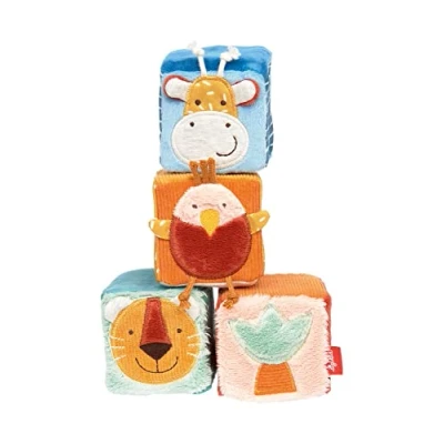 Abbildung von SIGIKID 43226 Würfel Set, yellow für Mädchen und Jungen von 3 bis 36 Monaten