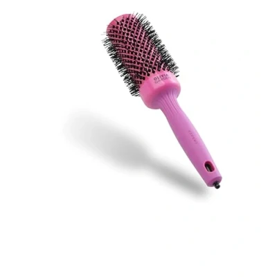 Abbildung von Olivia Garden Expert Blowout Shine Pink 45 Runde, antistatische Keramikbürste für glänzende und frizzfreie Blowouts