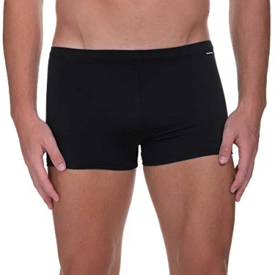 Abbildung von Bruno Banani Herren Short Wave Line 2.0 Badehose, Schwarz (Schwarz 007), Medium (Herstellergröße: M)