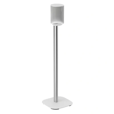 Abbildung von Vogel&#039;s SFS 4113 Ständer Exclusiv für Sonos ERA 100 Lautsprecher Hochwertig und durchdacht Kabelverdeckungssystem Sicher Dank TÜV geprüfter Stabilität Höhe: 82 cm Weiß (1 Standfuß)
