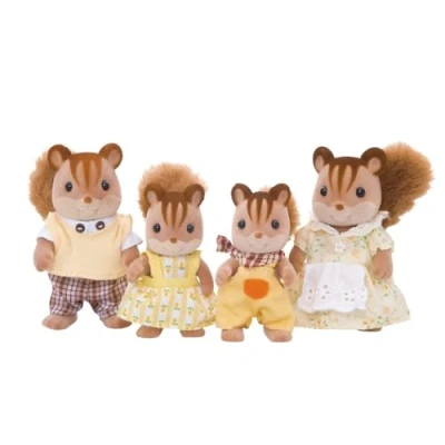 Abbildung von Sylvanian Families L4172 Walnuss Eichhörnchen Familie Figuren für Puppenhaus