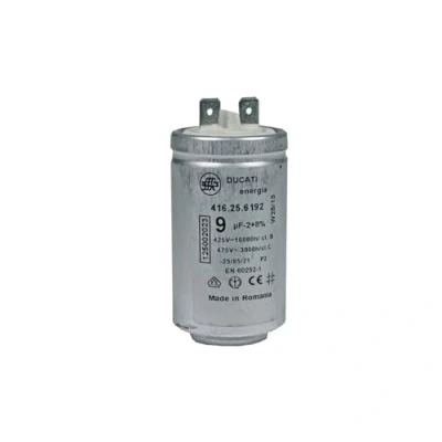 Abbildung von Motor Anlaufkondensator 9 µF uF 450V Electrolux AEG 125002022 DUCATI