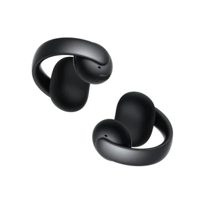 Abbildung von soundcore AeroClip by Anker, Open Ear Kopfhörer, Bluetooth Earbuds, ganztägiger Komfort, 4 KI gestützte Mikrofone, sicherer Halt, 12mm Treiber, Hi Res, Ring Design