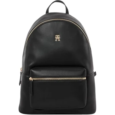 Abbildung von Tommy Hilfiger Logotape Backpack Tagesrucksack, Damen, Größe: One Size, Black
