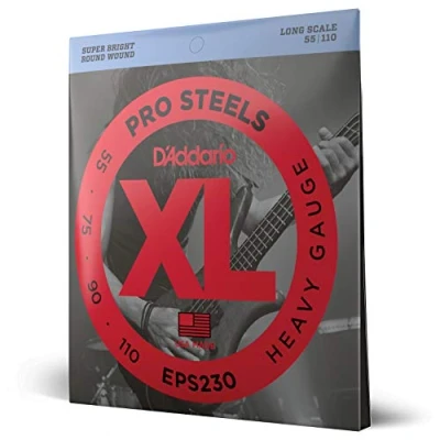 Abbildung von D&#039;Addario E Bass Gitarrensaiten Saiten Bassgitarre Strings Guitar EPS230 Saitensatz 055&#039; 110&#039;