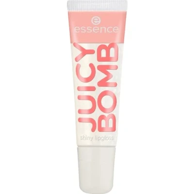 Abbildung von essence JUICY BOMB shiny lipgloss, Nr. 101, Transparent, glänzend, strahlend frisch, schimmernd, vegan, ohne Alkohol, Parabene, Mikroplastikpartikel, 1er Pack (10ml)