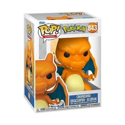 Abbildung von Funko Pop! Games: Pokemon Charizard Glurak Vinyl Sammelfigur Geschenkidee Offizielle Handelswaren Spielzeug Für Kinder und Erwachsene Video Games Fans Modellfigur Sammler