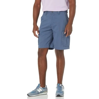 Abbildung von Amazon Essentials Herren Cargo Shorts mit klassischer Schnitt (erhältlich in Big &amp; Tall), Tiefblau, 40W