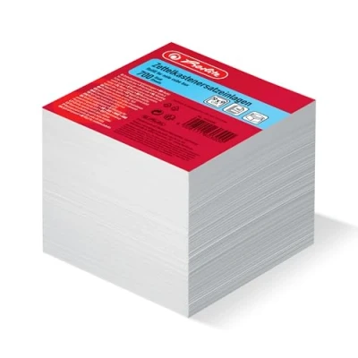 Abbildung von Herlitz 1603000 Zettelkastenersatzeinlage 9 x cm, 700 Blatt, weiß