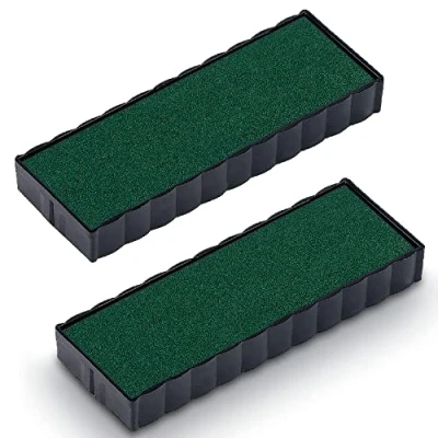 Abbildung von Trodat Ersatzkissen 6/4817 für Printy 4917, 4813, 4817, 4812 und 48313 Stempelfarbe Grün, 2er Pack