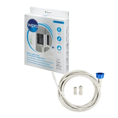 Abbildung von W pro 484000008590 tubo di alimentazione C00379990 UKT002, universal wasserzulaufleitung für side by kühlgeräte 6M