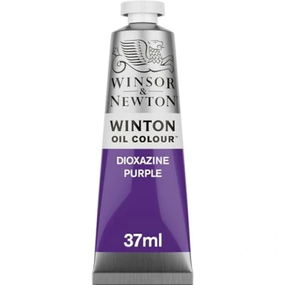 Abbildung von Winsor &amp; Newton 1414229 Winton, feine hochwertige Ölfarbe 37ml Tube mit gleichmäßiger Konsistenz, Lichtbeständig, hohe Deckkraft, Reich an Farbpigmenten Dioxazin Purpur