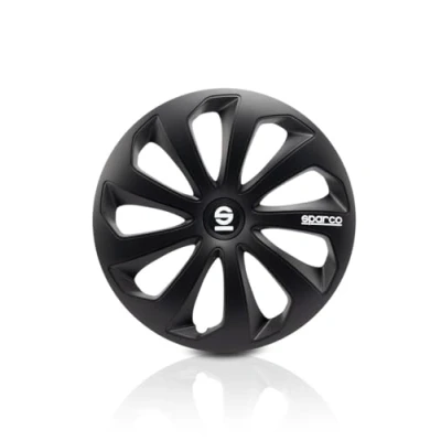 Abbildung von Sparco Corsa Sicilia 14 Schwarz Radzierblende
