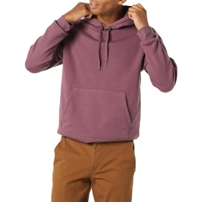 Abbildung von Amazon Essentials Herren Fleece Sweatshirt Mit Kapuze (Erhältlich In Übergröße), Traube, XXL