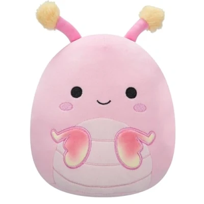 Abbildung von Squishmallows Jazwares SQCR07637 Guinevere die rosa Gottesanbeterin 19 cm, offizielles Plüsch, superweiches Kuscheltier