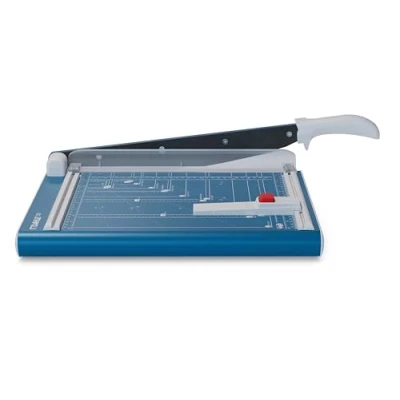 Abbildung von Dahle 533 Schneidemaschine (Bis DIN A4, 15 Blatt Schneidleistung) blau