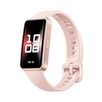 Abbildung von HUAWEI Band 9, Bluetooth, iOS &amp; Android, bis zu 14 Tage Akkulaufzeit, Comfortable Wear, TruSleep 4.0, wissenschaftliches Schlaftracking, 100 Training Modes，smartband，Weiß Fluorelastomer Strap