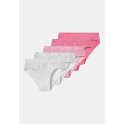 Abbildung von Schiesser 5 PACK Slip für Kinder, Größe: 92, Pink/white