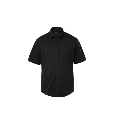 Abbildung von JP 1880 Herren, Bd, Mf, Piquee, 1/2 Hemd, schwarz, 7XL