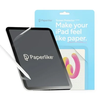 Abbildung von Paperlike 2.1 (2 Stück) für iPad Pro 12,9&quot; (2020/21/22) Transparente Folie zum Schreiben und Zeichnen wie auf Papier