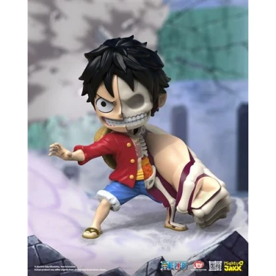Abbildung von Mighty Jaxx Hidden Dissectibles: One Piece Serie 6 (Luffy Gears Edition) mit einem Stück Blindbox Spielzeug Sammelfiguren eine Packung Sammlerstück enthält zufällig ausgewählte Figur