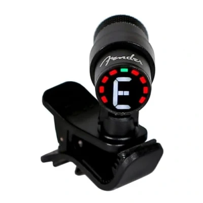 Abbildung von Fender &quot;Bullet&quot; Chromatischer Clip Tuner für Gitarre/Bass, Farbiges LED Display, Schwarz