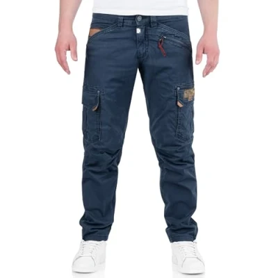 Abbildung von Timezone RogerTZ Roger Herrenhose Cargohose lässig modern (W38/L32, total Eclipse)