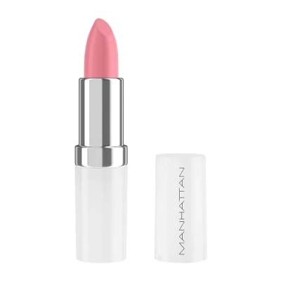 Abbildung von Manhattan Lasting Perfection Satin Lipstick 990 Pink Blush, Lippenstift für intensive, langanhaltende Farbe und feuchtigkeitsspendende Pflege