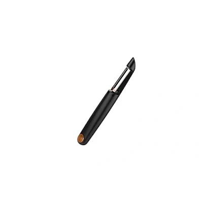 Abbildung von Fiskars Schäler mit beweglicher Klinge, Länge: 18 cm, Stahl/Kunststoff, Functional Form, Schwarz/Orange, 1014419