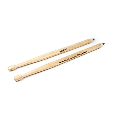Abbildung von SUCK UK Drumstick Kugelschreiber (2er Packung) Trommelstöcke Schlagzeug Sticks Schreibwaren Schreibzubehör Stift Stifte Schreibtischspielzeug Trommel Blau