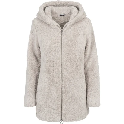 Abbildung von Urban Classics Ladies Sherpa Jacket Wintermantel, Damen, Größe: Large, Sand