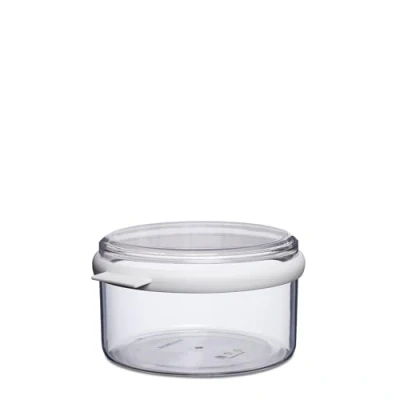 Abbildung von Mepal Lebensmittelbehälter Stora Transparente Aufbewahrungsbox mit Deckel für Trockene Lebensmittel Küchenorganizer &amp; Vorratsdose Kekse Süßigkeiten 1500 ml White