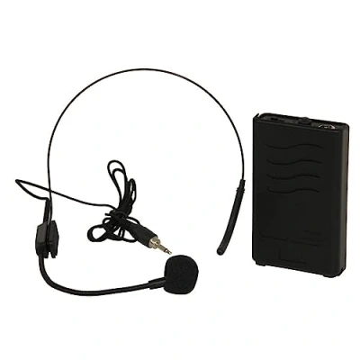 Abbildung von Ibiza PORTHEAD12 2 Drahtloses VHF Kopfbügelmikrofon 207.5MHz für PORT8VHF BT, PORT10VHF PORT12VHF PORT15VHF BT