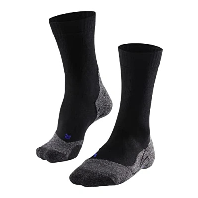 Abbildung von FALKE Herren Tk2 Explore Cool M Lyocell Funktionsmaterial Antiblasen Dick Wandersocken, Schwarz Black Mix 3010, 42 43 EU