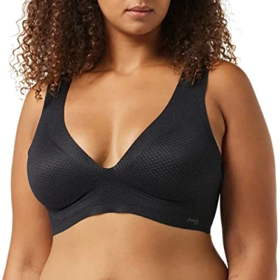 Abbildung von sloggi Damen ZERO Feel Flow Bralette, BLACK, M