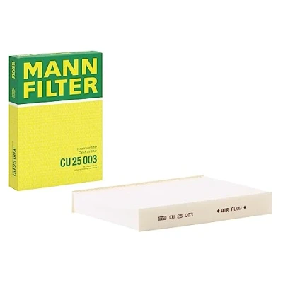 Abbildung von MANN FILTER CU 25 003 Innenraumfilter Für PKW