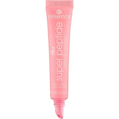 Abbildung von essence the super peptide glossy lip treatment, Lippenbalsam, Nr. 04, Pink, glättend, mit Vitaminen, pflegend, vegan, ohne Parabene, Mikroplastikpartikel, Nanopartikel frei, 1er Pack (10ml)
