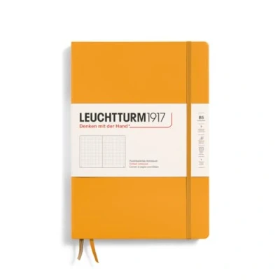 Abbildung von LEUCHTTURM1917 366166 Notizbuch Composition (B5), Hardcover, 219 nummerierte Seiten, Rising Sun, Dotted