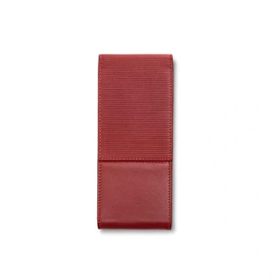Abbildung von Lamy A316 Lederwaren Hochwertiges Nappaleder Etui 859 in der Farbe Rot Für 3 Schreibgeräte