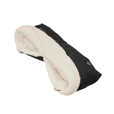 Abbildung von Maxi Cosi Handwärmer, kuschelig weiche Handschuhe mit Universal Befestigung passend für fast alle Kinderwagen, Twillic Black