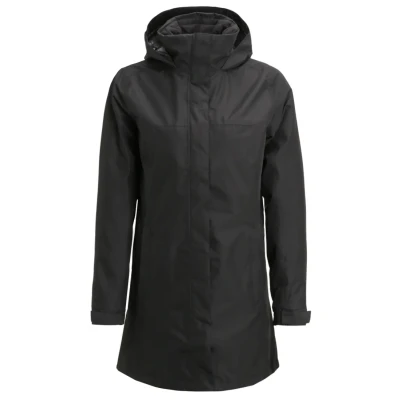 Abbildung von Helly Hansen ADEN Insulated Regenjacke / wasserabweisende Jacke, Damen, Größe: Large, Black